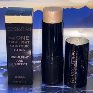 Revolution The One Highlight Contour Stick Highlight And Perfect Makeup